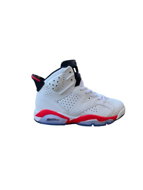 [plus-size shoes] Air Jordαn 6's Retro Air Cushion Shock Absorbing White Infrared Red Black High Top Leather Basketball Sneakers 29322741