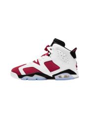 [plus-size shoes] Air Jordαn 6's Retro Retro Carmine Air Cushion White Red Black Crystal Clear Outsole High Top Basketball Sneakers 29322813