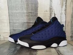 [plus-size shoes] Air Jordαn 13 Brave Blue 3M Retro Navy Blue Mesh Upper Shock Absorbing Basketball Shoes 29323931