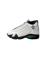 [plus-size shoes] Air Jordαn 14 Cowhide Cushioned Anti-Slip Wear-Resistant White Black Green Vintage Basketball Shoes 29323013