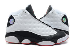[plus-size shoes] Air Jordαn 13 He Got Game Panda Black White Leather Cushion Support Non Slip High Top Basketball Shoes 29284031
