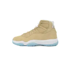 [plus-size shoes] Air Jordαn 11 Retro Oatmeal Tan Suede Ice Blue Outsole Retro High Top Basketball Sneakers 2 colors 29225431