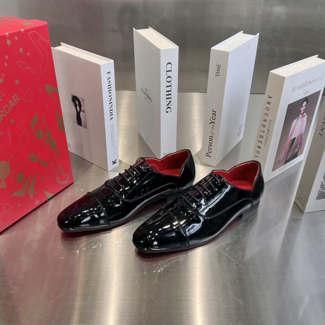 [plus-size shoes]1:1 quality version Greggo Oxford Men's Red Sole Dress Shoes 6 colors 29304778