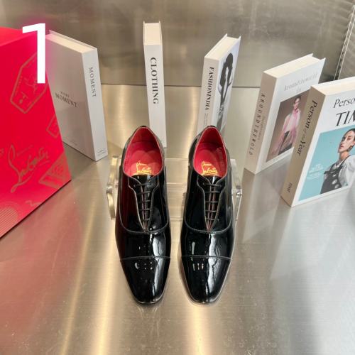 [plus-size shoes]1:1 quality version Greggo Oxford Men's Red Sole Dress Shoes 6 colors 29304778
