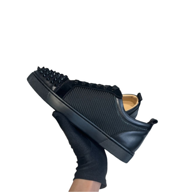 1:1 quality version 27890960 Front Toe Studded Stripe Model Low Top Shoes