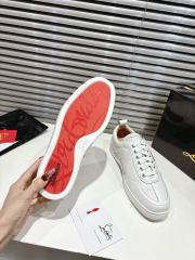1:1 quality version Side-Strap Logo Red-Soled Low-Top Sneakers 3 colors 28997705
