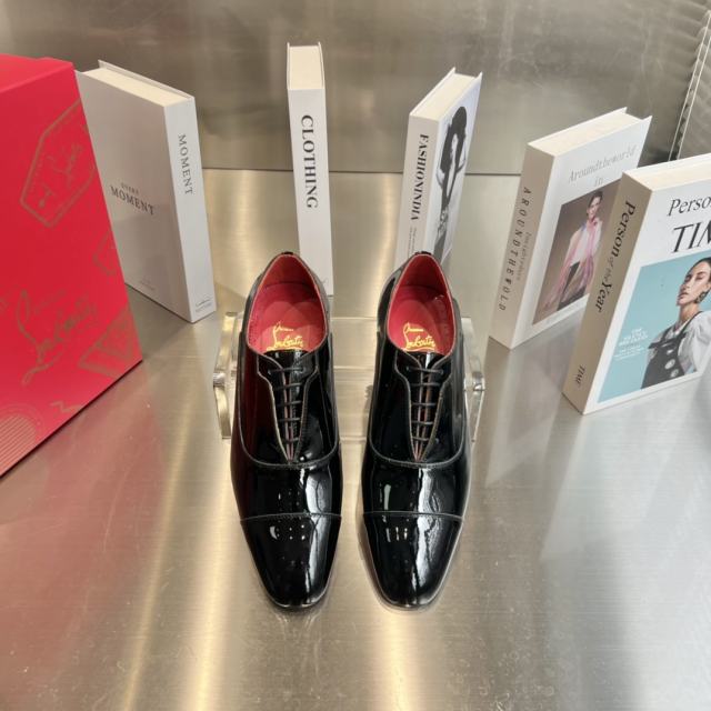 [plus-size shoes]1:1 quality version Greggo Oxford Men's Red Sole Dress Shoes 6 colors 29304778