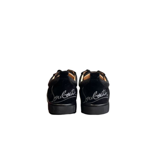 1:1 quality version 27872333 front studded drop back embroidered low top shoes