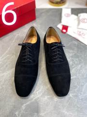 [plus-size shoes]1:1 quality version Greggo Oxford Men's Red Sole Dress Shoes 6 colors 29304778