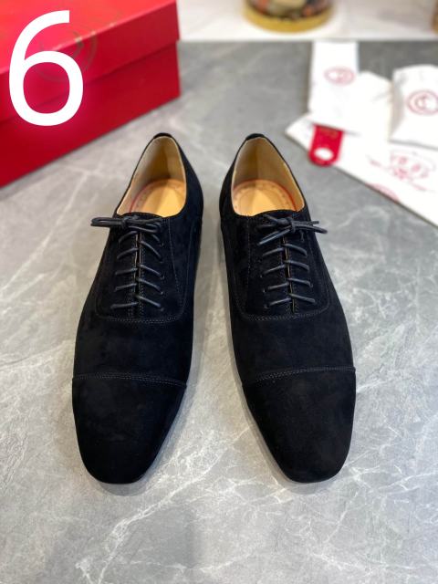 [plus-size shoes]1:1 quality version Greggo Oxford Men's Red Sole Dress Shoes 6 colors 29304778