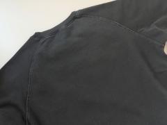 ERD Black Vintage Washed Crewneck Le Rosey Skull Rose Distressed Grunge Sweatshirt