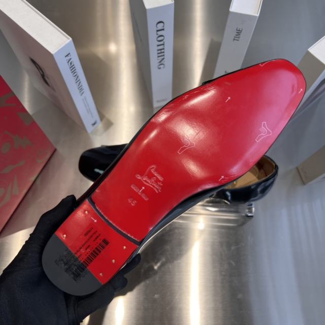 [plus-size shoes]1:1 quality version Greggo Oxford Men's Red Sole Dress Shoes 6 colors 29304778