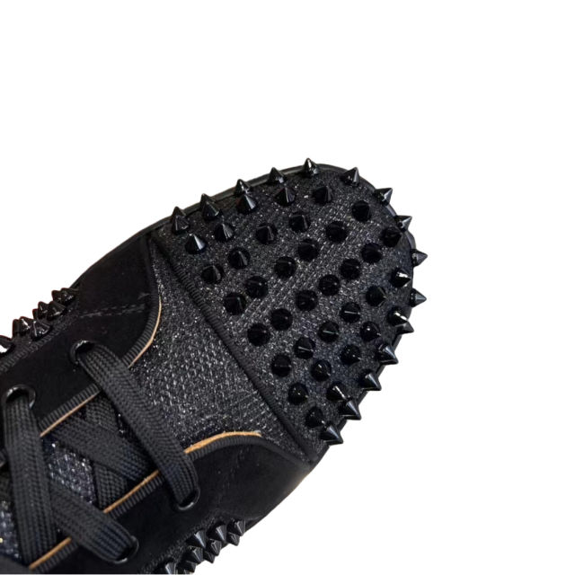 1:1 quality version Studded High Top Lace-Up Board Shoes