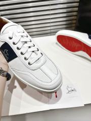 1:1 quality version Side-Strap Logo Red-Soled Low-Top Sneakers 3 colors 28997705