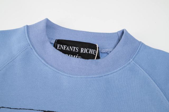 ERD Light Blue Raglan Crewneck Pullover ERD Nun Sketch Portrait Graphic Vintage Sweatshirt