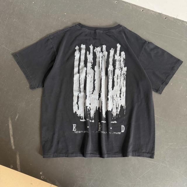 ERD Enfants Riches Déprimés Black Vintage Cropped Tee Gothic Collage Photo Print Grunge T-Shirt