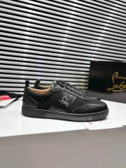 1:1 quality version Side-Strap Logo Red-Soled Low-Top Sneakers 3 colors 28997705