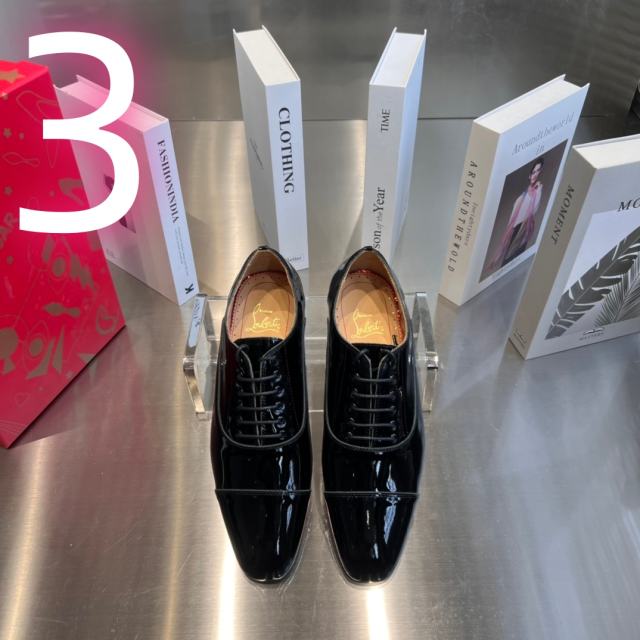 [plus-size shoes]1:1 quality version Greggo Oxford Men's Red Sole Dress Shoes 6 colors 29304778
