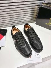 1:1 quality version Side-Strap Logo Red-Soled Low-Top Sneakers 3 colors 28997705