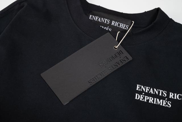 ERD Enfants Riches Déprimés Gradient Washed Long Sleeve Tee Chest Small Text Logo Vintage Streetwear Long Sleeve T-Shirt