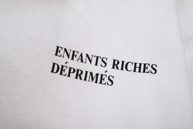 ERD Enfants Riches Déprimés Gradient Washed Long Sleeve Tee Chest Small Text Logo Vintage Streetwear Long Sleeve T-Shirt