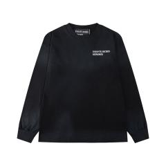 ERD Enfants Riches Déprimés Gradient Washed Long Sleeve Tee Chest Small Text Logo Vintage Streetwear Long Sleeve T-Shirt