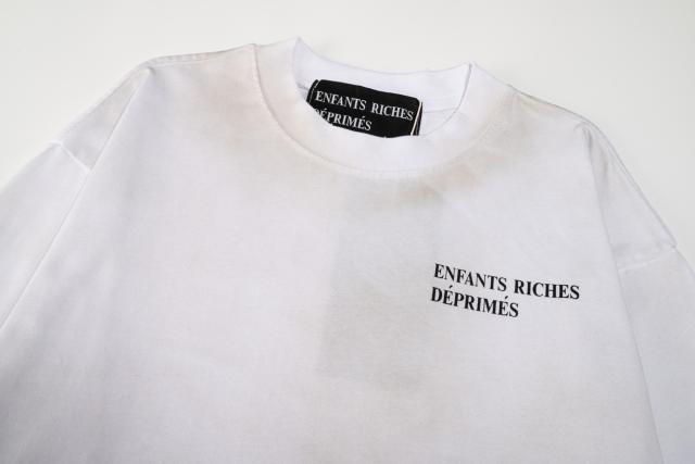 ERD Enfants Riches Déprimés Gradient Washed Long Sleeve Tee Chest Small Text Logo Vintage Streetwear Long Sleeve T-Shirt