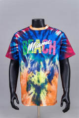 Gallery Dept Tie Dye BEACH LOGO Tee T-Shirt