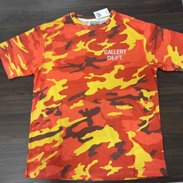 Orange Camouflage Tie-dye Tee 29047345
