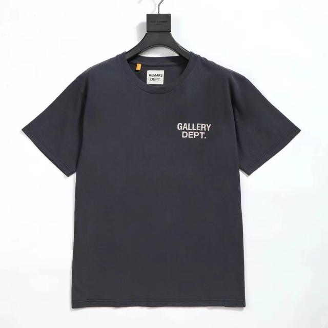 Gallery Dept. Hollywood CA Black T-Shirt Dark Grey