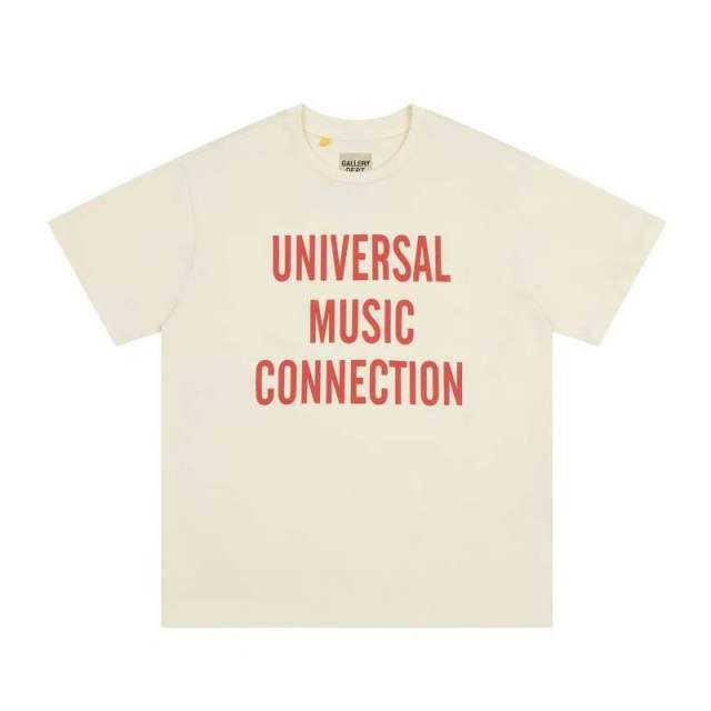 Vintage Hip Hop Solid Cream Front Red Bold Stacked Text Print Oversized Crew Neck Cotton Tee 29358802