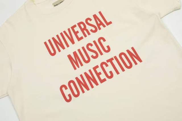 Vintage Hip Hop Solid Cream Front Red Bold Stacked Text Print Oversized Crew Neck Cotton Tee 29358802