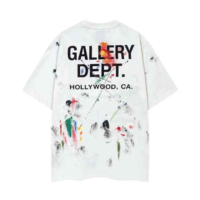 Gallery Dept Splatter Ink T-shirt Black White