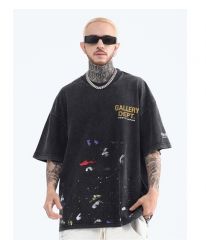 Gallery Dept Tokyo Japan Painted T-Shirt Black