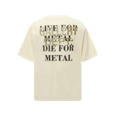 Gallery Dept Bat Logo T-Shirt Black Beige