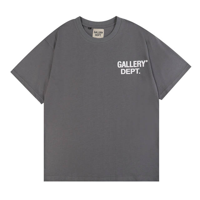 Free Shipping Gallery Dept Classic Basic Logo Basic T-Shirt (White/Grey/Beige/Black/Green)