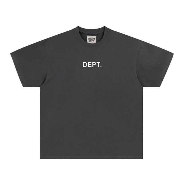 Gallery Dept Basic Classic T-shirt Gray Black