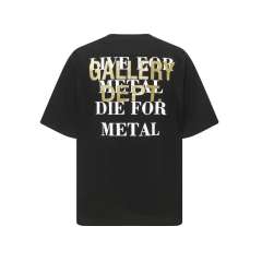 Gallery Dept Bat Logo T-Shirt Black Beige