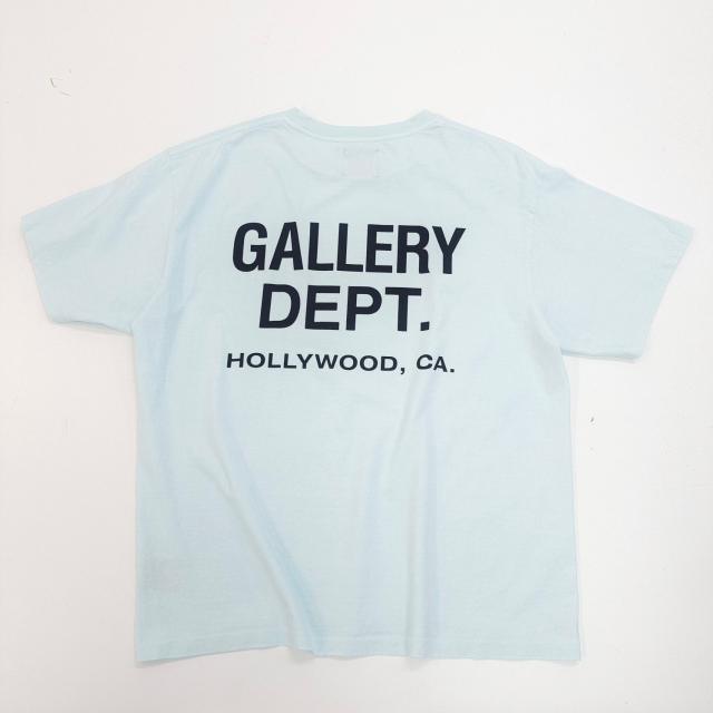 Gallery Dept Classic Logo Blue T-Shirt