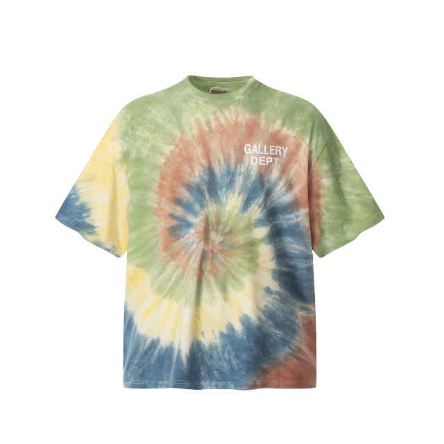 Gallery Dept Tie-dyed monogrammed Tee
