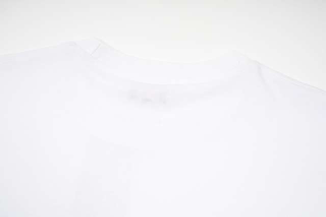 Minimalist French Text Print Crew Neck Loose Fit Casual Cotton Tee 2 colors 29356385