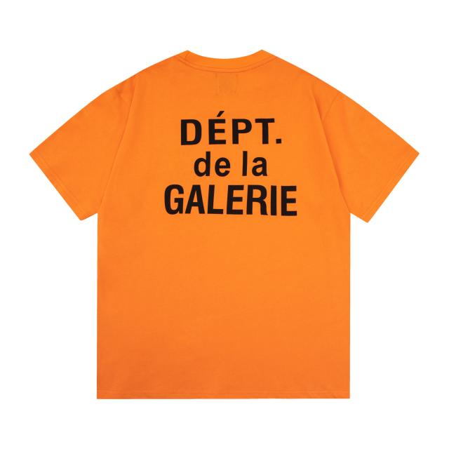 Retro orange base logo graffiti Washed Print tee