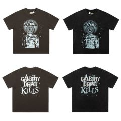 Gallery Dept Art That Kills Distressed T-Shirt (Black/Brown)
