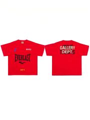 90s Retro Hip Hop Front Everlast Boxeo Logo Back Stacked Font Print Oversized Cotton Tee 29359028