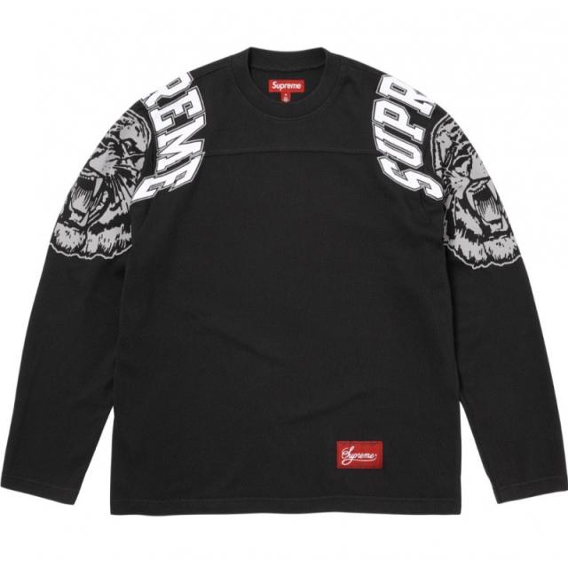 Sup FW25 Reflective L/S Top Black Big SUP Graphic Long Sleeve Shirt