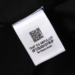 Cough Syrup Hip Hop Streetwear Gothic Stacked Letter Slogan USA Continent Map Emblem Badge Double Side Tee 29303789