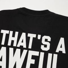 Cough Syrup Obscured Text TR17 Mark Front Full Big Letter Slogan Back Tee 2 colors 29288697