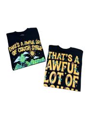 Cough Syrup Psychedelic Sun Plant Print Tee 2 colors 29010783