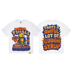 Cough Syrup Basketball Final Golden Trophy Graffiti Print Tee 2 colors 29359165