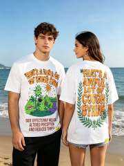Cough Syrup Psychedelic Sun Plant Print Tee 2 colors 29010783